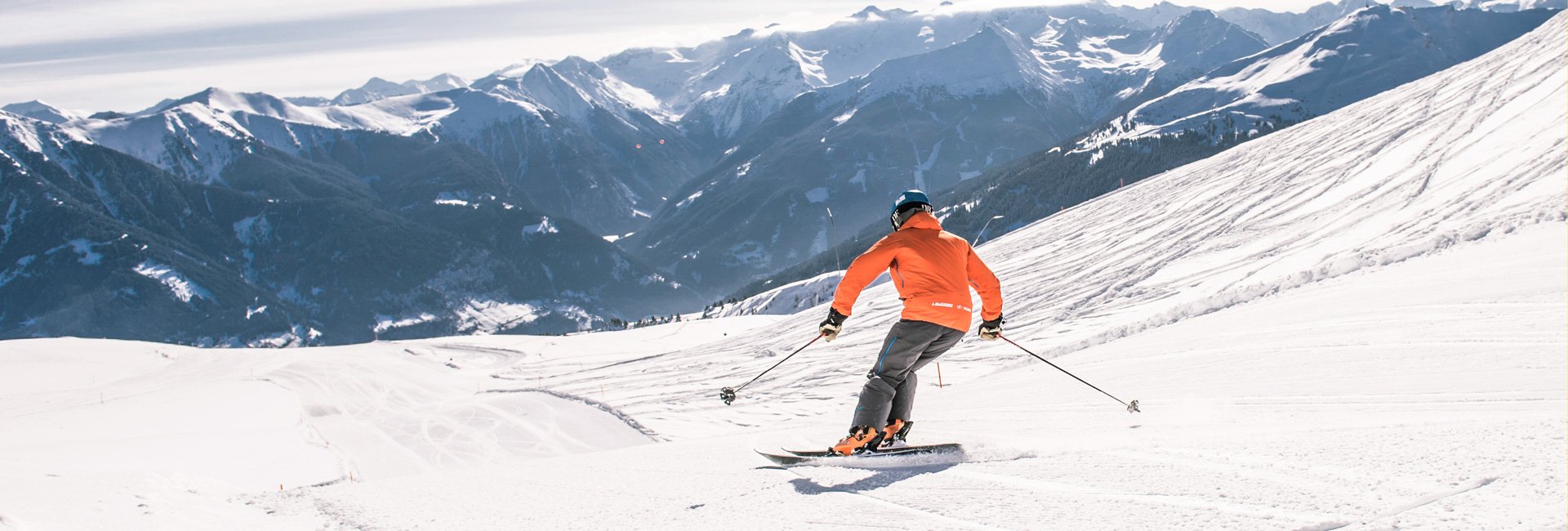 Skifahrer in Gastein