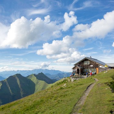 Almhütte auf dem Berg