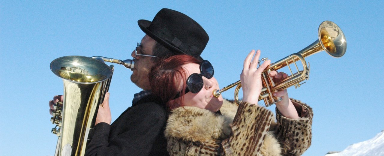 Jazzmusiker beim Musizieren