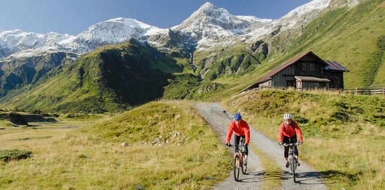 Mountainbiker in den Gasteiner Bergen