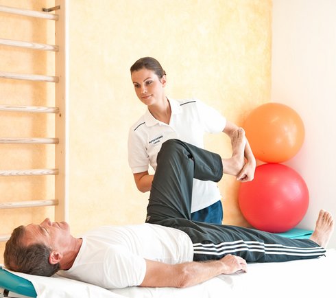 Therapeutin bei der Sitzung mit dem Patientin